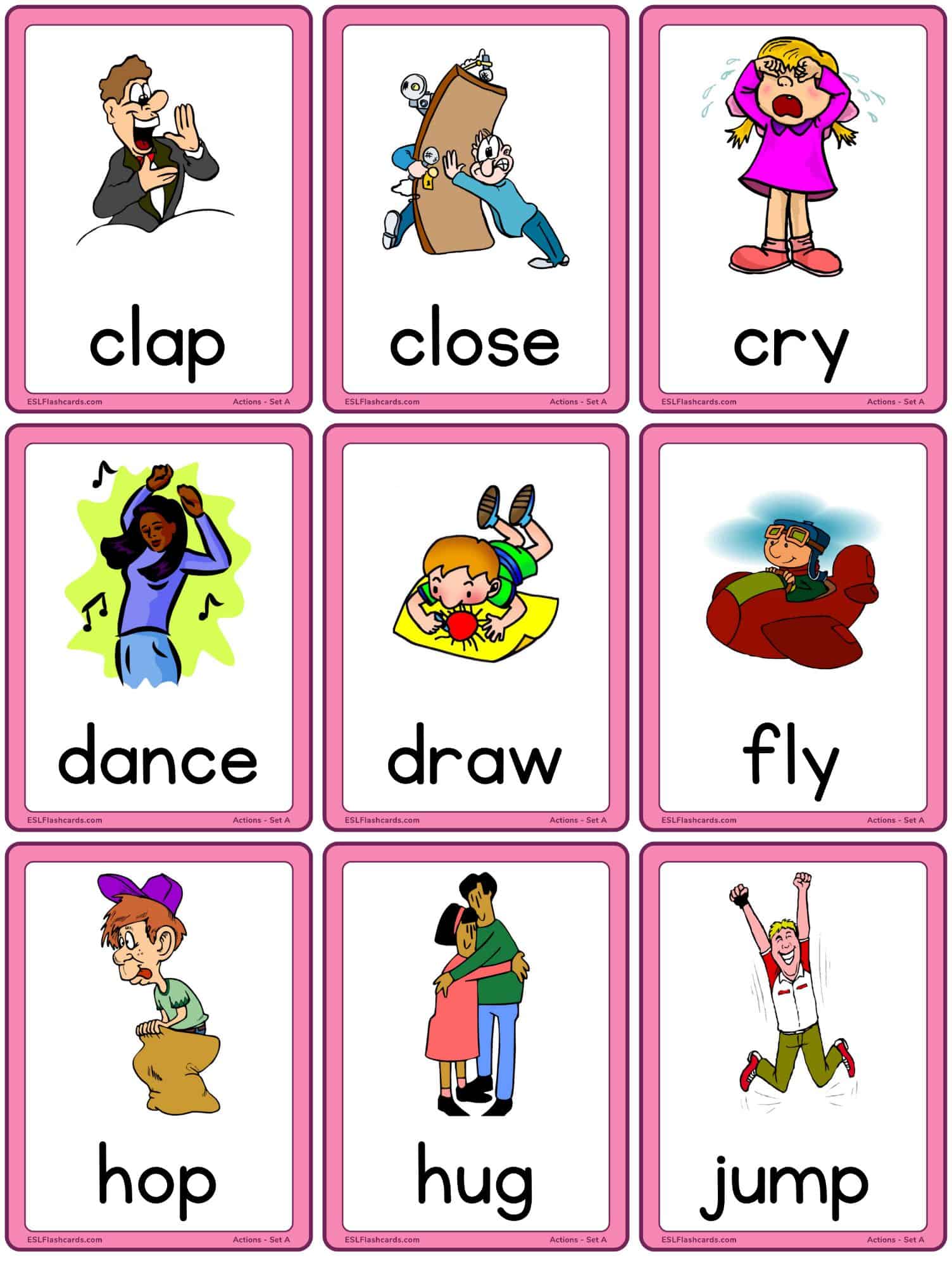 Pronunciation: Final S - ESL Flashcards